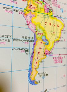 チリ地図